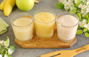 Детские фруктовые пюре Детские фруктовые пюре