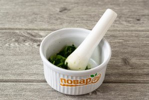 Малиновый лимонад с базиликом