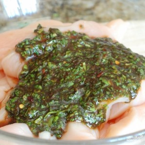 Закуска из курицы и свежих овощей Закуска из курицы и свежих овощей