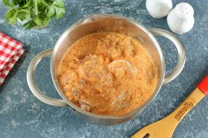 Курица по-армянски в лаваше