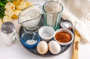 Шоколадный ПП торт