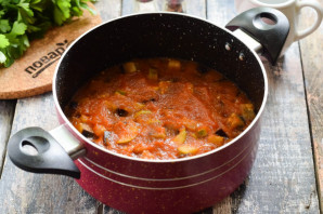 Салат "Овощное безумие" на зиму Салат "Овощное безумие" на зиму