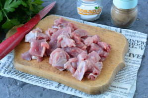 Котлеты из индейки с баклажанами