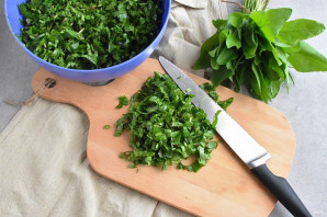 Щавель на зиму без соли