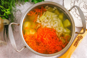 Суп из патиссонов Суп из патиссонов