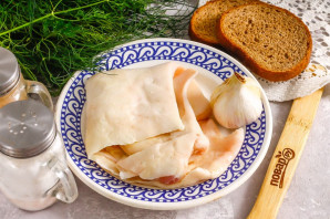 Паста из сала для бутербродов