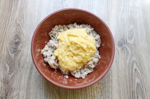 Рыбные котлеты с кальмарами Рыбные котлеты с кальмарами