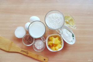 Торт "Графские развалины" с ананасами