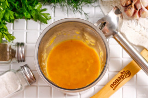 Соус из персиков к мясу