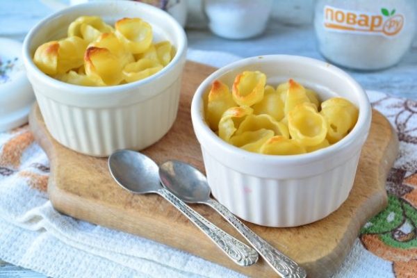 Пудинг из макарон Пудинг из макарон