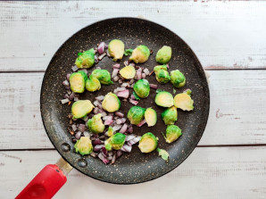 Омлет с брюссельской капустой Омлет с брюссельской капустой