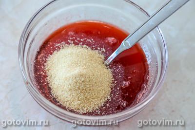 Варенье клубничное с желатином