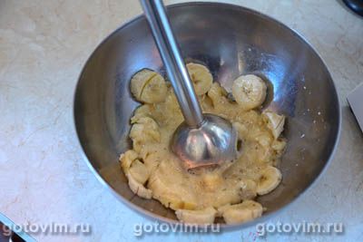 Блины кофейно-банановые