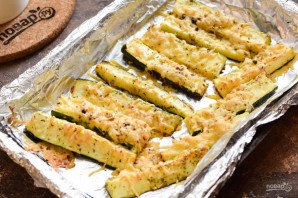 Цукини с сыром в духовке Цукини с сыром в духовке