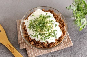 Несладкий блинный торт Несладкий блинный торт