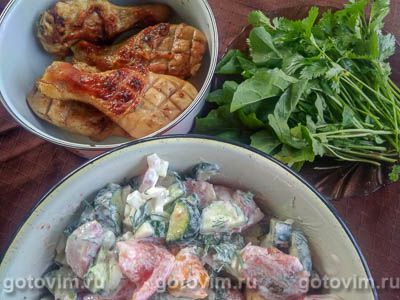 Куриные ножки на мангале, маринованные в соевом соусе Куриные ножки на мангале, маринованные в соевом соусе