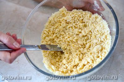 Итальянский пирог сбричолата с черешней Итальянский пирог сбричолата с черешней