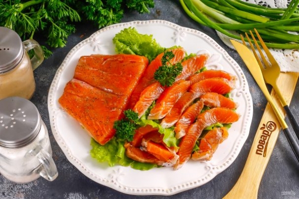 Засолка нерки Засолка нерки