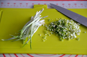 Вареники с творогом и черемшой