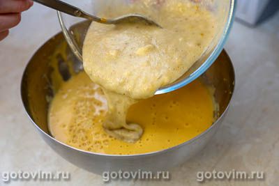 Бананово-тыквенный кекс с вяленой клюквой