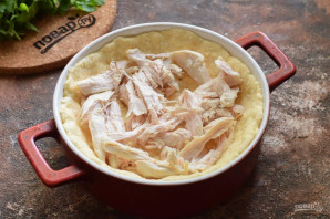 Киш с курицей и беконом Киш с курицей и беконом