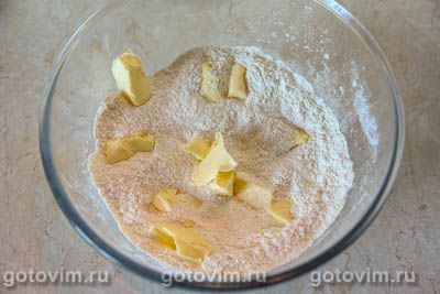 Итальянский пирог сбричолата с черешней Итальянский пирог сбричолата с черешней