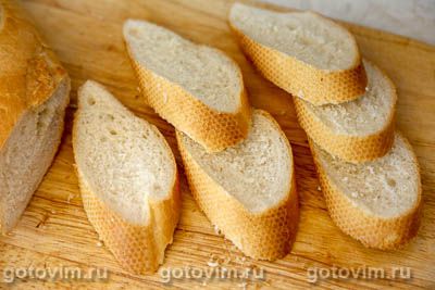 Брускетта с запеченным перцем и творожным сыром Брускетта с запеченным перцем и творожным сыром