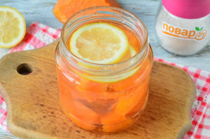 Компот из тыквы с лимоном