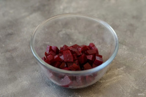 Свекольный крем-суп с фетой Свекольный крем-суп с фетой