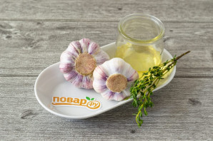 Чеснок конфи Чеснок конфи