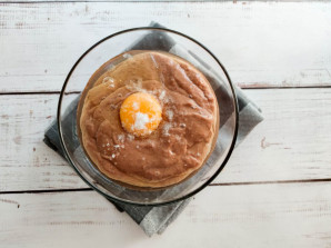 Диетические оладьи из куриной печени