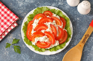 Салат с творогом для похудения