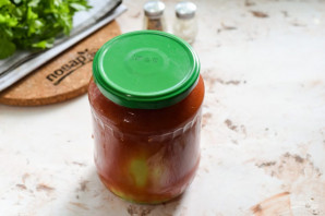 Перец фаршированный овощами на зиму