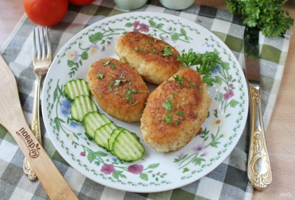 Зразы из судака Зразы из судака