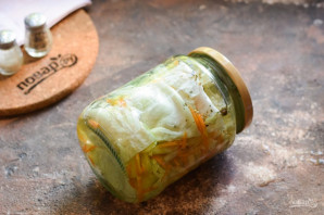 Рулетики из капусты на зиму