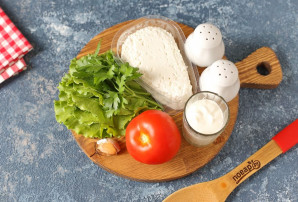 Салат с творогом для похудения