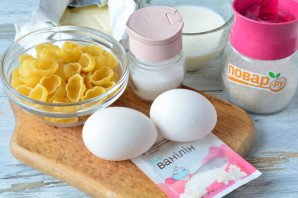 Пудинг из макарон Пудинг из макарон