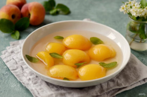 Персиковый суп Персиковый суп