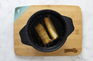 Спринг роллы из теста фило