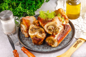 Запеченные мозговые косточки