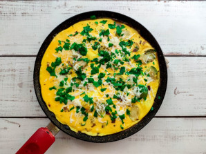 Омлет с брюссельской капустой Омлет с брюссельской капустой