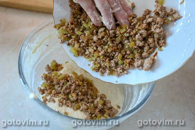 Ленивые пирожки с фаршем