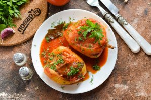 Перцы фаршированные по-турецки Перцы фаршированные по-турецки