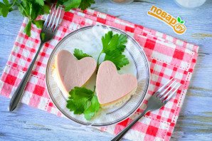 Бутерброды в виде сердца