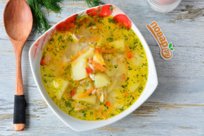 Суп с красным острым перцем