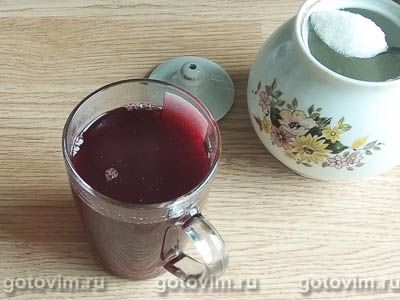 Ягодный щербет со свежей жимолостью Ягодный щербет со свежей жимолостью