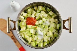 Кабачковая икра в блендере