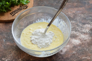 Киш с курицей и беконом Киш с курицей и беконом