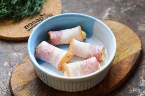 Бананы в беконе