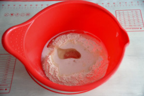 Вареники с творогом и черемшой